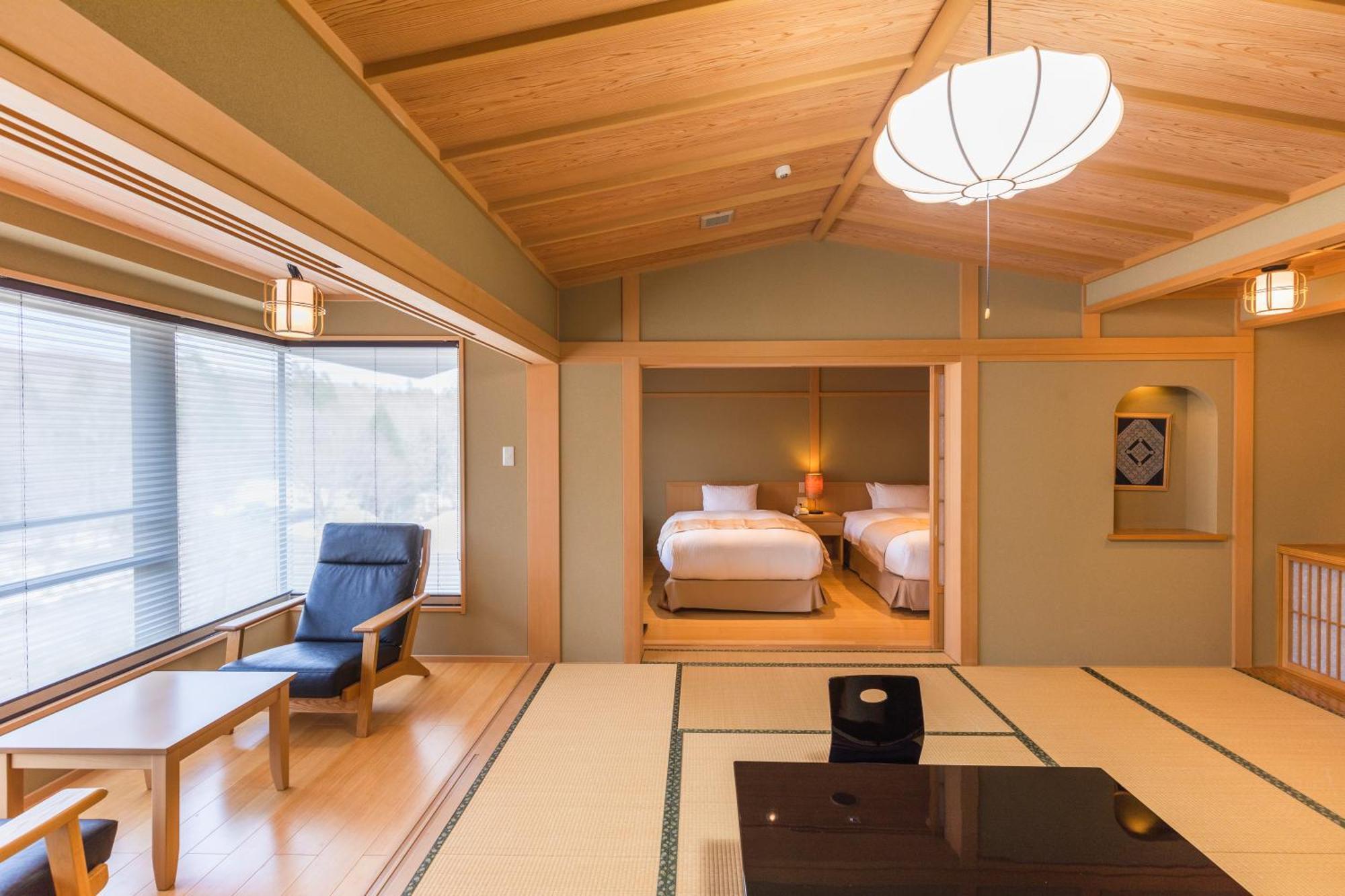 Tsuta Onsen Ryokan Towada Zimmer foto